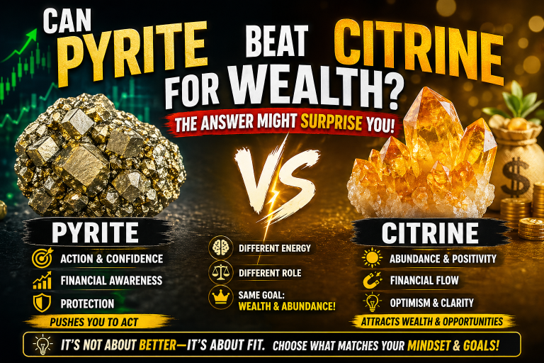 Can Pyrite Beat Citrine for Wealth? The Answer Might Surprise You