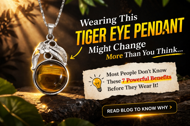 Tiger Eye Pendant : Benefits, Who should wear, How to wear?