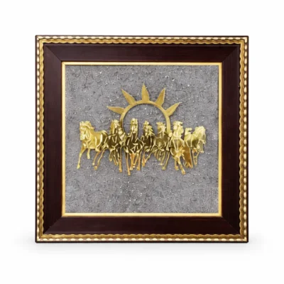 Pyrite 7 Horses Yantra – Attract Success, Wealth & Career Growth