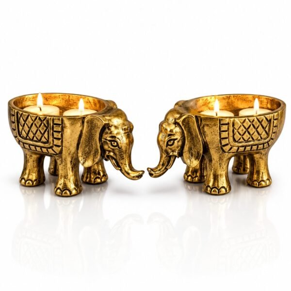 Aluminium Elephant Statue for Tabletop
