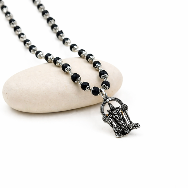 Karungali Mala With Murugan Pendant