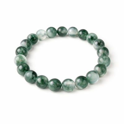 Moss Agate Healing Crystal Bracelet