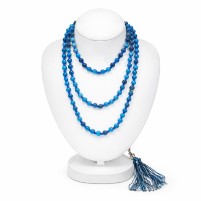 Neon Apatite Crystal Mala