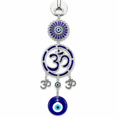 Om Evil Eye Hanging For Home And Office