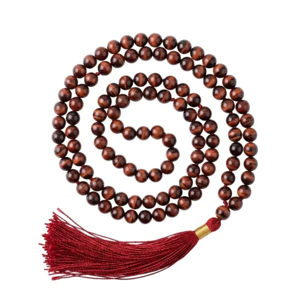 Red Tiger Eye Mala