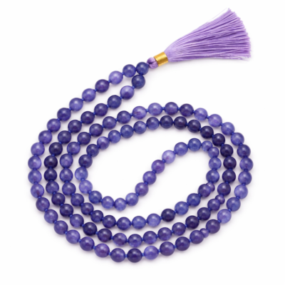 Tanzanite Crystal Mala for Women
