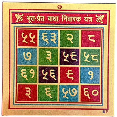 Powerful Bhoot Pret Badha Nivarak Yantra – Sacred Vedic Remedy for Protection & Peace