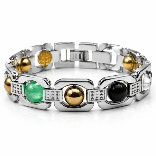 Silver Plated Dhan Yog Bracelet Money Magnet