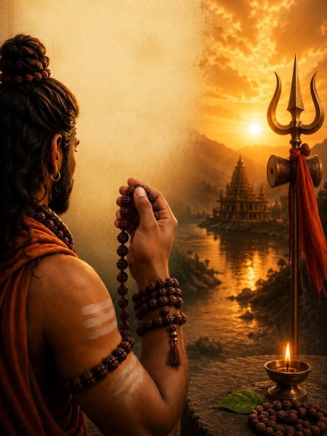 Golden Sunset Ascetic by the River