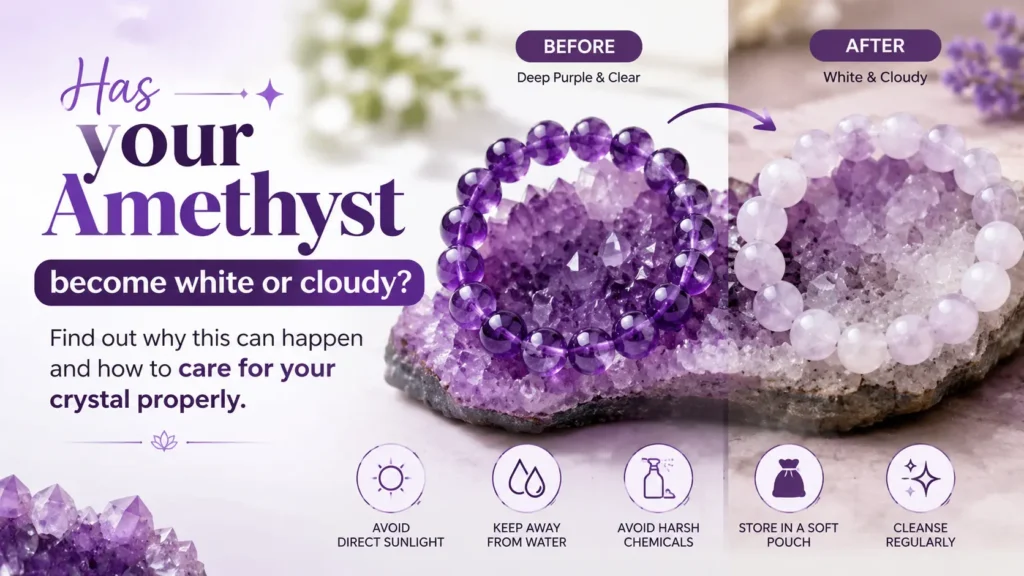 Amethyst Turning White: Why Does It Happen?