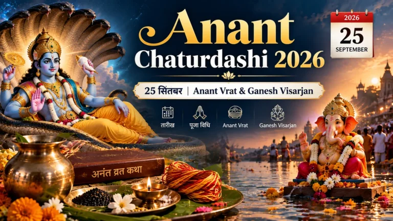 Anant Chaturdashi 2026: तारीख, पूजा, Anant Vrat और Ganesh Visarjan