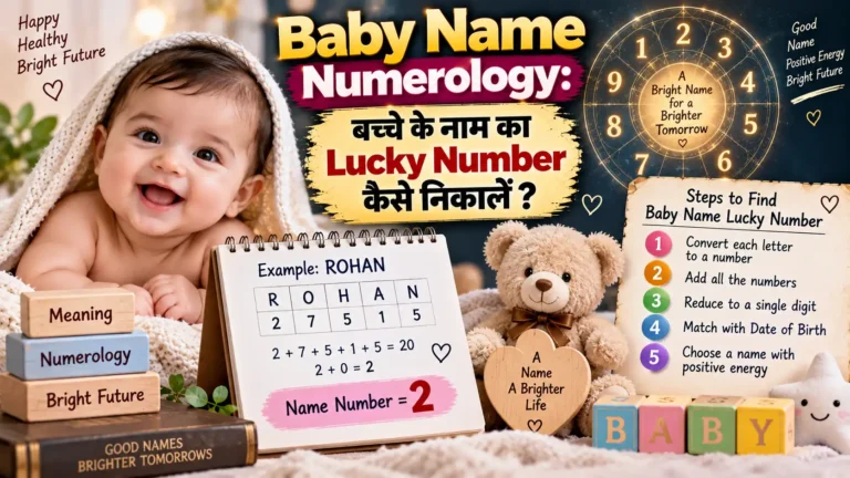 Baby Name Numerology: बच्चे के नाम का Lucky Number कैसे निकालें?