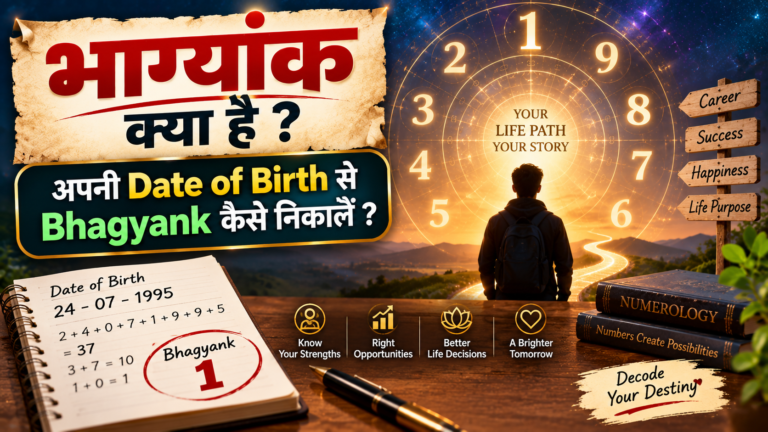 भाग्यांक क्या है? Date of Birth से Bhagyank कैसे निकालें (उदाहरण सहित)
