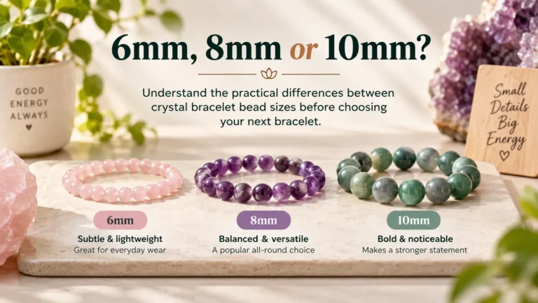 8mm vs 10mm vs 6mm Beads: Which Crystal Bracelet Size Is Right for You?