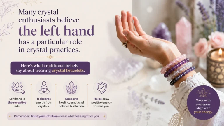 Which Crystal Bracelet Should You Wear on Your Left Hand?