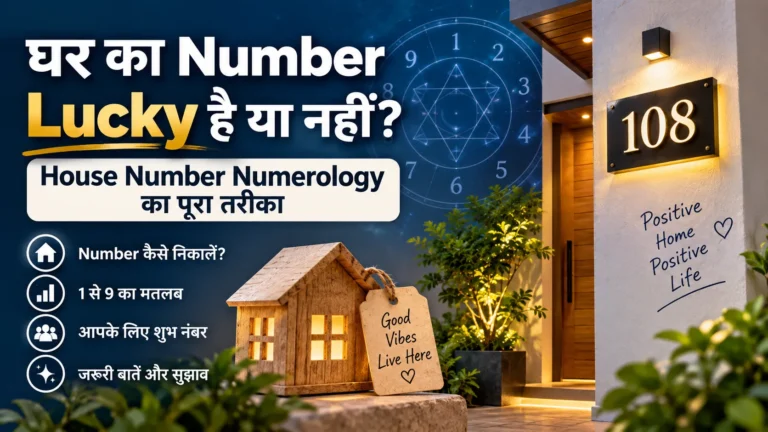 घर का Number Lucky है या नहीं? House Number Numerology का पूरा तरीका
