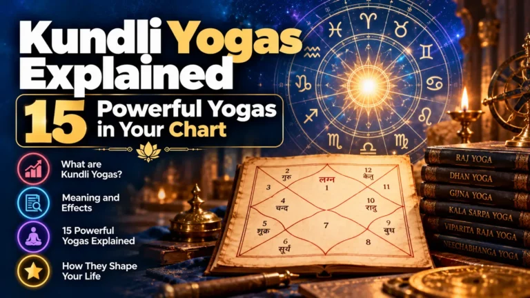 Kundli Yogas Explained: 15 Powerful Yogas in Your Chart