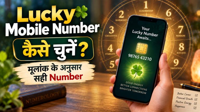 Lucky Mobile Number कैसे चुनें? मूलांक के अनुसार सही Number