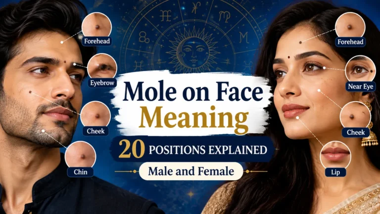 Mole on Face Meaning: 20 Positions Explained (Male and Female)