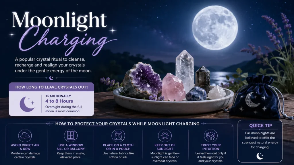 How Long Should You Charge a Crystal in Moonlight?