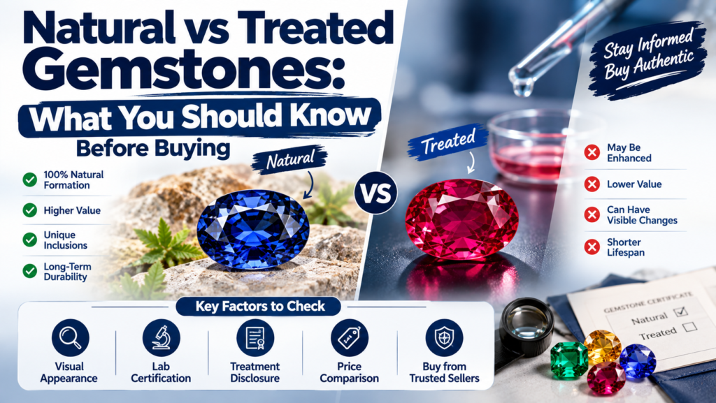 Natural vs Treated Gemstones: What You Should Know Before Buying