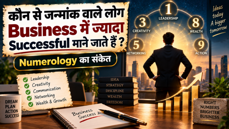 कौन से जन्मांक वाले लोग Business में ज्यादा Successful माने जाते हैं?