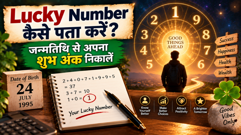 Lucky Number कैसे पता करें? जन्मतिथि से अपना शुभ अंक निकालें