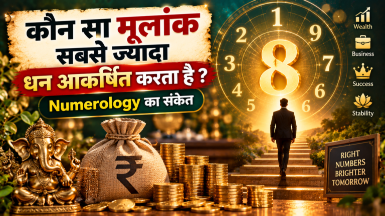 कौन सा मूलांक सबसे ज्यादा धन आकर्षित करता है? Numerology का संकेत
