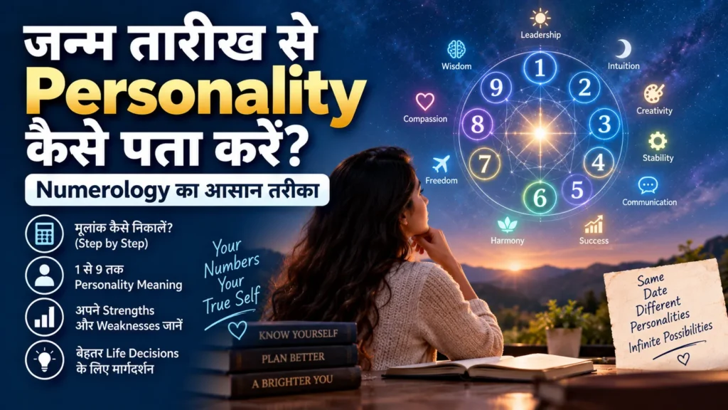 जन्म तारीख से Personality कैसे पता करें? Numerology का आसान तरीका
