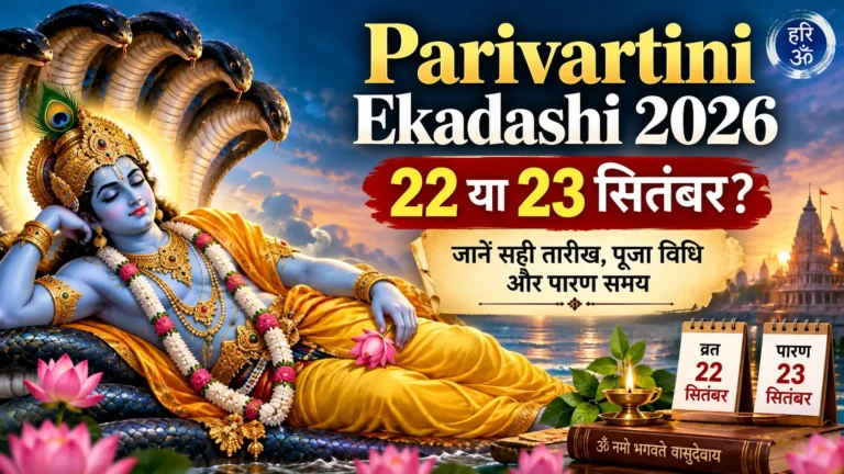Parivartini Ekadashi 2026: 22 या 23 सितंबर? जानें सही तारीख, पूजा विधि और पारण समय