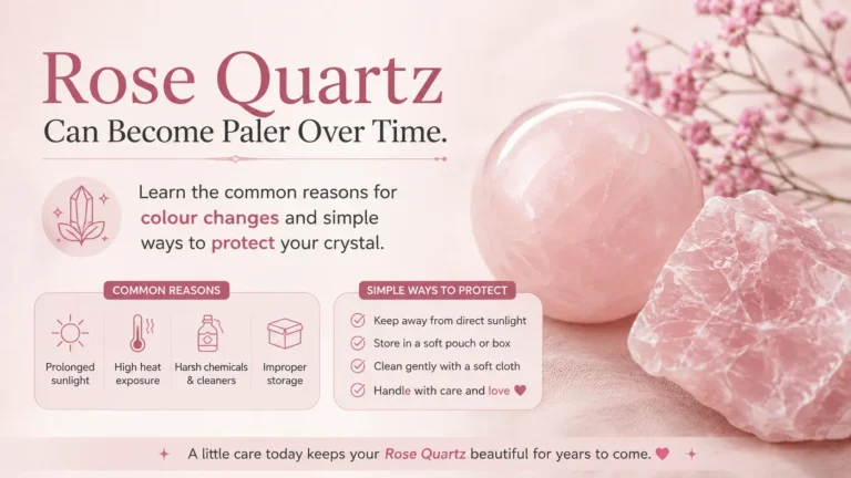 Does Rose Quartz Lose Its Color? Why It Fades & How to Keep It Pink