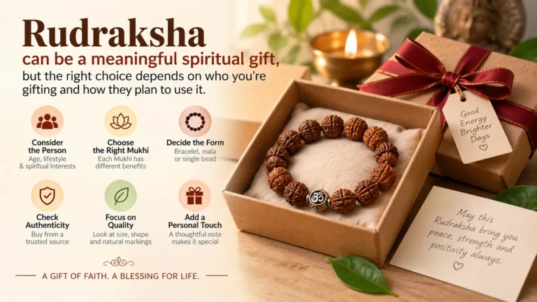 How to Choose a Rudraksha Gift for Parents, Partner or Friends?