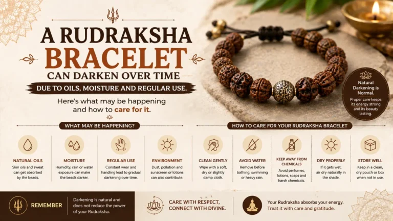 Rudraksha Bracelet Turning Black: Causes, Care and What to Do