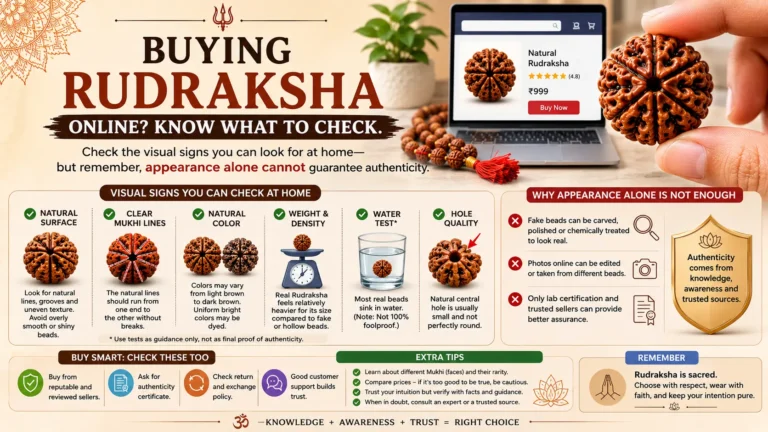 How to Identify Original Rudraksha: 7 Checks Before You Buy