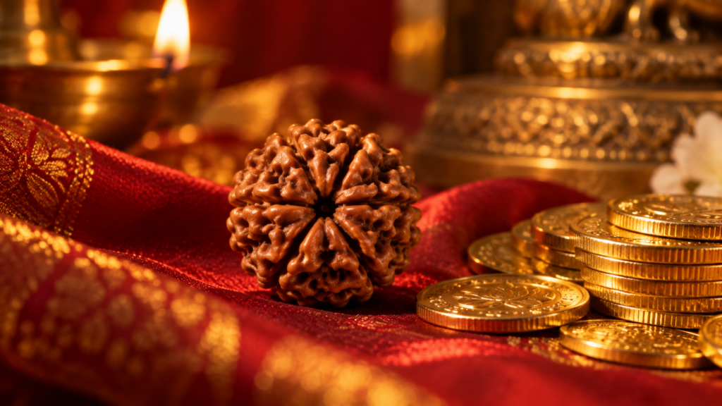 7 मुखी रुद्राक्ष — पैसा और करियर के लिए कैसे काम करता है