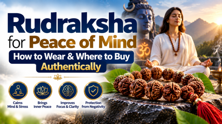 Rudraksha for Peace of Mind: How to Wear & Where to Buy Authentically