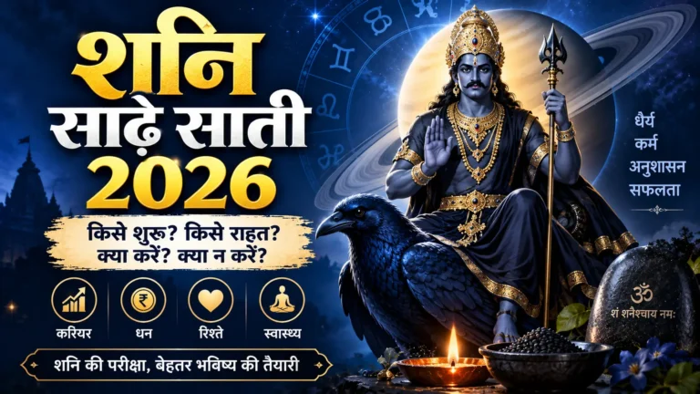 Shani Sade Sati 2026: कौन-सी राशियाँ प्रभावित? पारंपरिक समझ