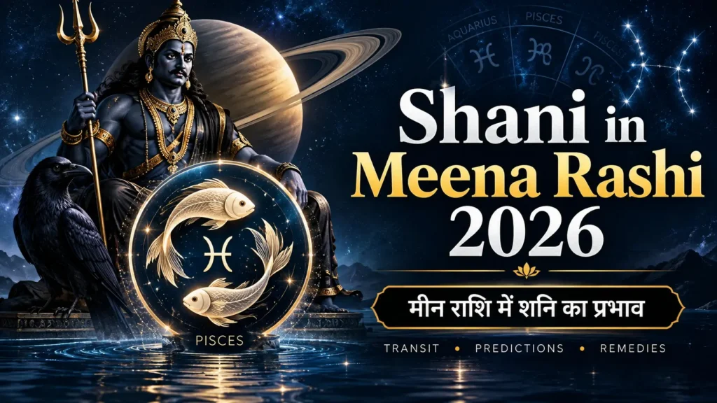 Shani in Meena Rashi 2026: मीन राशि में शनि का पारंपरिक ज्योतिषीय प्रभाव