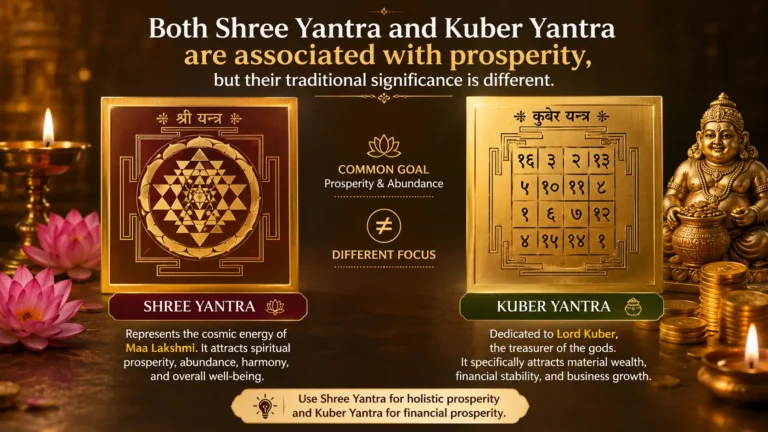 Shree Yantra vs Kuber Yantra: Which Is Traditionally Used for Prosperity?