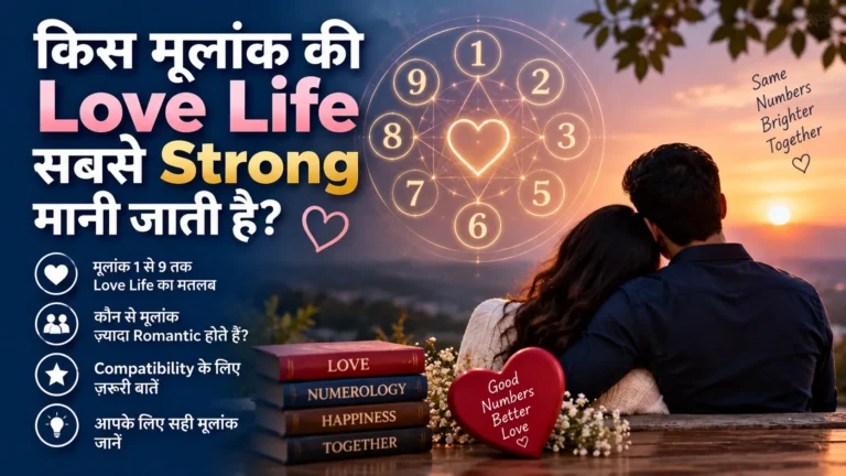 किस मूलांक की Love Life सबसे Strong मानी जाती है?