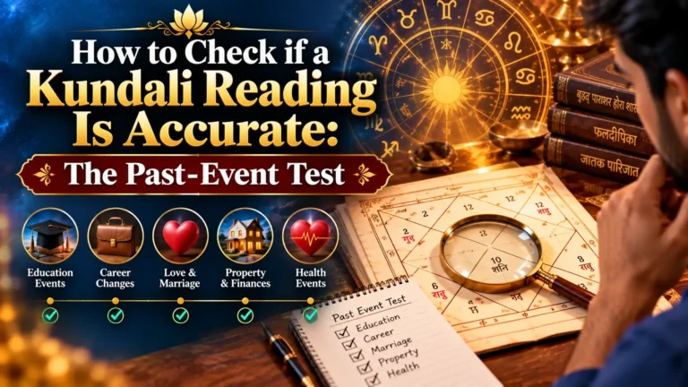 How to Check if a Kundali Reading Is Accurate: The Past-Event Test